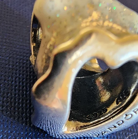 Pandora Glow-in-the-dark Boo Ghost Charm Sterling silver - Picture 8 of 10